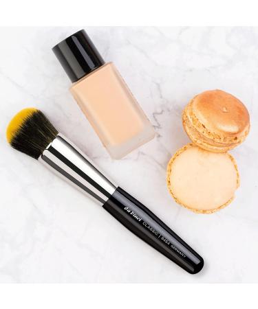 Da Vinci 2-in-1 Foundation & Stippling Brush - Vegan Synthetic Fiber - International Shipping Available - Buy Online on GoSupps.com