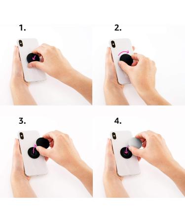 Bubble Tea Gift - Powered By Bubble Tea PopSockets Grip and Stand for Phones and Tablets Standard - Buy Online on GoSupps.com