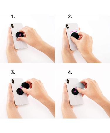 Crescent Moon Celtic Knot Druid Norse Viking Wiccan Silver PopSockets PopGrip: Swappable Grip for Phones & Tablets Black - Buy Online on GoSupps.com