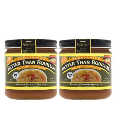 Better Than Bouillon Roasted Garlic Base 8 oz (Pack of 4) Bundle with Teaspoon Scoop with BTB authenticity Seal