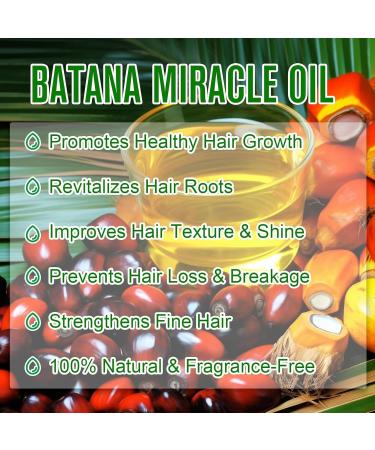 Batana Oil for Hair Growth Hair Care Set with Rosemary Hair Oil & Natural Batana Oil Pure Batana Oil for Healthier Thicker Fuller Hair Prevents Hair Loss & Increases Shine - Buy Online on GoSupps.com