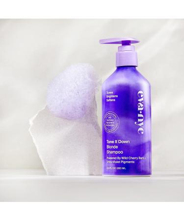 Eva NYC Tone It Down Blonde Shampoo - 8.8 oz - Best for Toning Blonde Hair - Pack of 1 - Buy Online on GoSupps.com