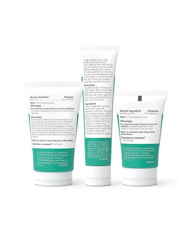 Proactiv Clean 3 Step Acne Treatment Kit - Sulfur Cleanser Azelaic Acid Serum & Moisturizer for Acne Prone Skin - 30 Day Supply + Zits Happen Pimple Patches - Buy Online on GoSupps.com