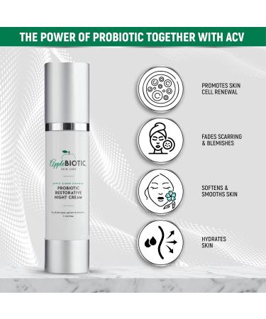 Apple Cider Vinegar Night & Day Cream Duo | Vitamin B3 Green Tea Chamomile | Skincare for All Skin Types - Buy Online on GoSupps.com