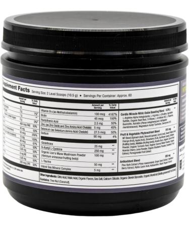 Cardio Miracle: Complete Nitric Oxide Solution with L-Arginine & Beetroot - 60 Servings - Buy Online on GoSupps.com