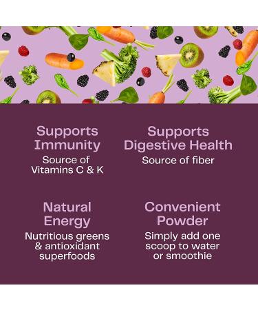 Amazing Grass Green Superfood Antioxidant - Sweet Berry 24.7 oz (700 g) | Boost Immunity & Energy - Buy Online on GoSupps.com