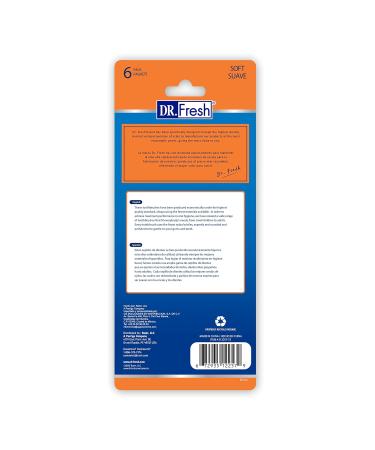Dr. Fresh Extreme Value Toothbrush - Soft Bristles - 6 Count x 6 Packs - Buy Online on GoSupps.com