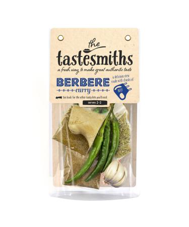 Berbere Tastesmiths Curry Kit with Fresh Ingredients to Make Authentic Indian Curry Recipe and Heat Guide Included | For 2-3 People