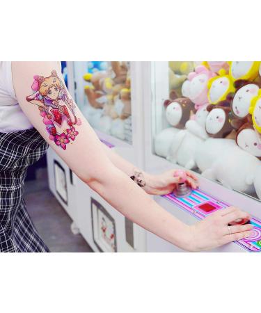 Pretty Guardians Cosplay Princess Kawaii Watercolor Temporary Tattoos Set - Pack of 3 Designs - Buy Online on GoSupps.com