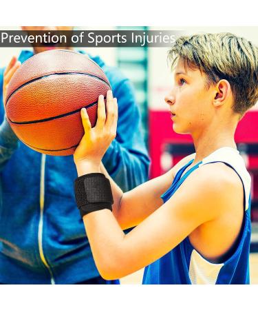 Adjustable Wrist Wrap Brace Set for Carpal Tunnel Support - 4 Pieces - Men and Women - Sports Weightlifting - 16.5 x 3.1 Inches - Buy Online on GoSupps.com