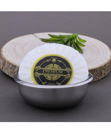 Premium Men's Shaving Kit | 3 Edge Razor Badger Hair Brush Soap & Bowl - Perfect Grooming Set - Buy Online on GoSupps.com