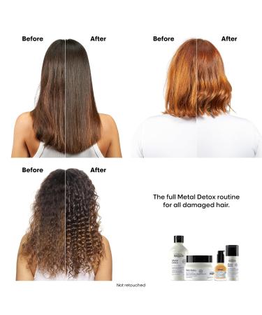 L'Oreal Professionnel Metal Detox Smoothing Cream - Hydrate Protect & Control Frizz | Lightweight Leave-In Treatment for All Hair Types | International Shipping Available - Buy Online on GoSupps.com