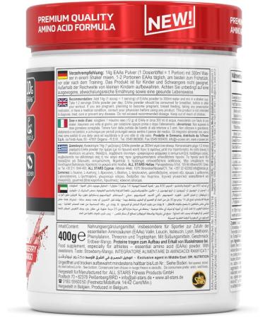 All Stars EAA Powder - Strawberry-Mango Flavor (400g) | International Shipping Available - Buy Online on GoSupps.com
