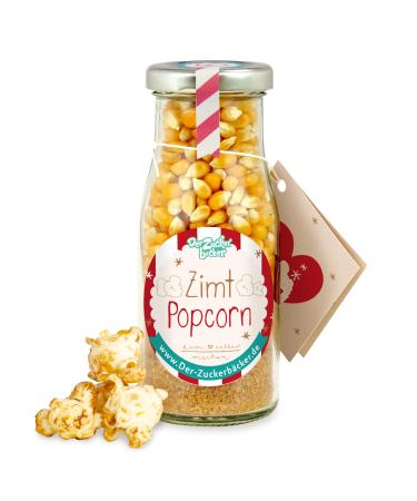 DIY cinnamon popcorn to do it yourself-sweet snack for the film evening and gift idea for Christmas perfect for the homemade adult calendar popcorn cinnamon