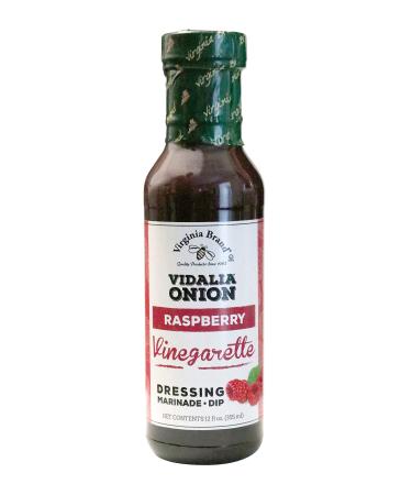 Virginia Brand Vidalia Onion Raspberry Vinegarette , 12 Ounce Bottle (Pack of 6)