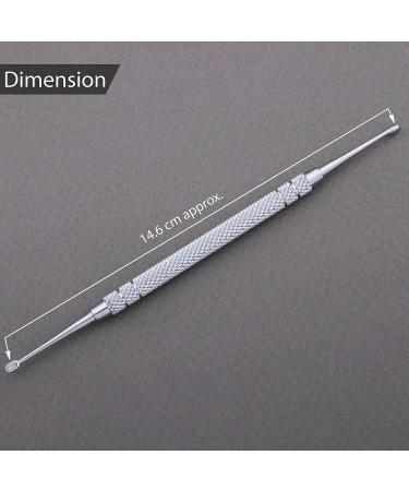 Haryali London Double Sided Nail Cleaner Tool - Easy Grip, Graded Metallic Finish - Zero Waste Manicure & Pedicure Tool - Buy Online on GoSupps.com