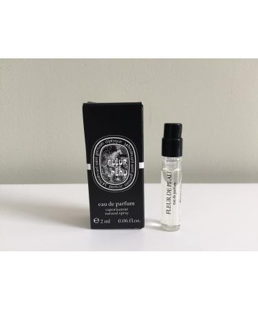 DIPTYQUE Fleur de Peau Eau de Parfum Deluxe Mini.06 oz Musk Iris Ambrettolide Pink Peppercorn 0.06 Fl Oz (Pack of 1)