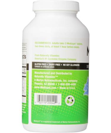 Medizym Systemic Enzyme - 800 Tablets - Buy Online on GoSupps.com