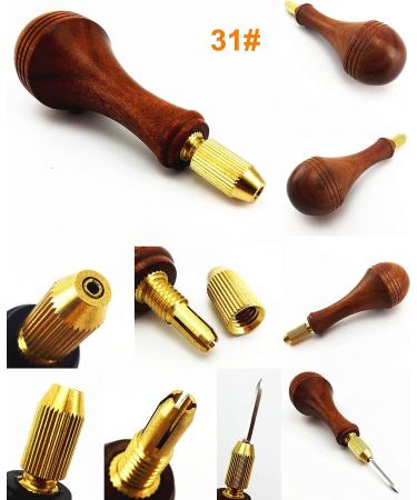 3pcs Leathercraft Switzerland Steel Sewing Stitching Needles & Awl Set - Buy Online on GoSupps.com