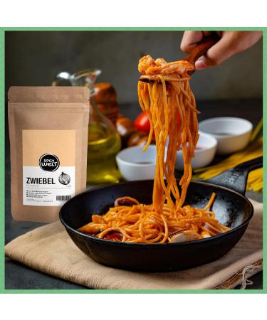 AAPACK UG Spicy Welt Onion Flakes 250g Dried Onion for Soups Stew & Bread Dough Rich Onion Flavor Light Texture & Easy Use 100 Natural Without Additives - Buy Online on GoSupps.com