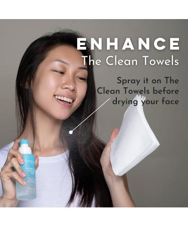 Clean Skin Club Acne Mist with Salicylic Acid Spot Treatment - Dramatic Results! Rose Extract Spray for Face, Body, and Back - Breakout Fighting, Dark Spots, Pimples - Dermatologist Approved - Buy Online on GoSupps.com