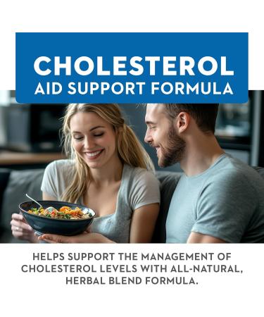 Vitaminerals 125 Cholesterol Health Aid Plus | Niacin | CoQ10 | Garlic | Phytolestrol Complex | 60 Vegetable Capsules - Buy Online on GoSupps.com