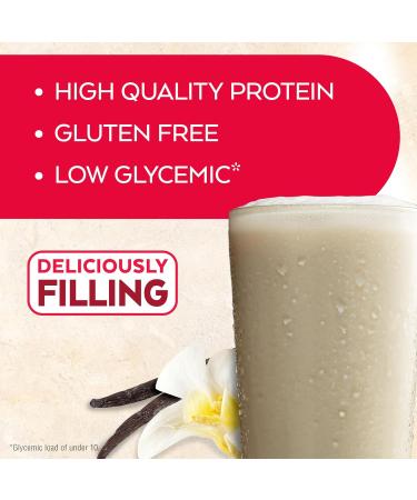 Atkins Vanilla Cream Meal Size Protein Shake 23g Protein Low Glycemic 3g Carb & Creamy Vanilla Protein Shake 15g Protein Low Glycemic 2g Net Carb 1g Sugar - Buy Online on GoSupps.com