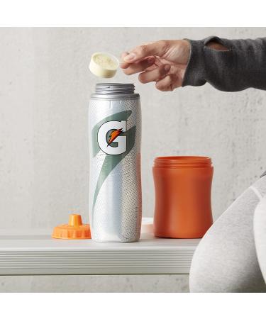 Gatorade Insulated Squeeze Bottle  30oz  Silver  BPA Free  Double-Wall Insulation - Buy Online on GoSupps.com