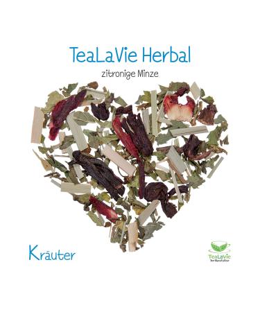 Buy TeaLaVie House Blend Lemon Mint Herbal Tea (60g) - Premium Loose Leaf Tea for Refreshing Wellness - Buy Online on GoSupps.com