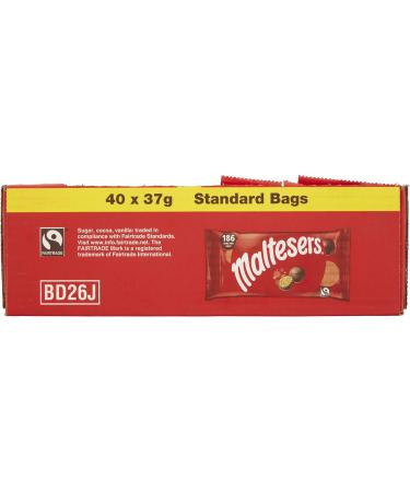 Maltesers Bag of 40 bags 37 g - Buy Online on GoSupps.com