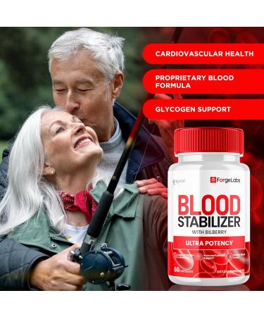 (3 Pack) Forge Labs Blood Stabilizer Capsules Official ForgeLabs Blood Support Pills with All Natural Ingredients Forgelabs Max Strength Supplement with Ultra Potency for Women & Men (180 Capsules) - Buy Online on GoSupps.com