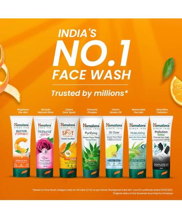 Himalaya Tan Removal Orange Face Wash 100ml - Buy Online on GoSupps.com