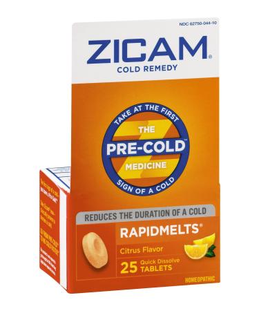 Zicam Cold Rapid Melt +c Size 25ct