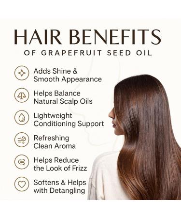 Mayan's Secret 100% Pure Grapefruit Seed Oil Premium Quality/Undiluted/Refined Cold Pressed Carrier Oil /4 fl oz Glass bottle - Buy Online on GoSupps.com