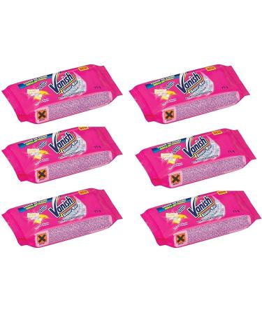 6 x Vanish Stain Remover Pre-Wash Bar 75g Per Bar Laundry Washing 1 Pink - Buy Online on GoSupps.com