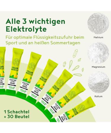 Electrolyte Complex Powder | Sugar-Free Sodium Magnesium Potassium | Sport Hydration | 30 Portions | Citrus Lemon Lime Flavor - Buy Online on GoSupps.com