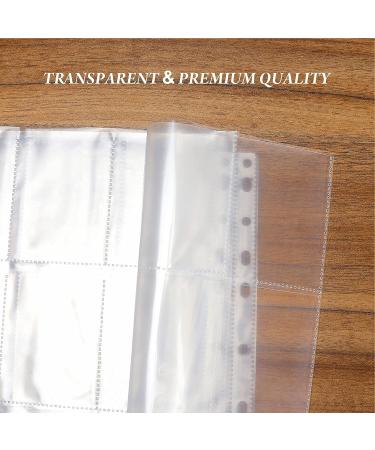 576-Pocket Double-Sided Trading Card Sleeves - 32 Pack | Fits 3 Ring Binder | 9 Pocket Page Protector for Sports, Game, and Business Cards - Buy Online on GoSupps.com