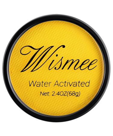 Professional Water Activated Face and Body Paint - Classic Yellow (2.4 oz) for Parties Festivals & Special Events - International Shipping Available - Buy Online on GoSupps.com