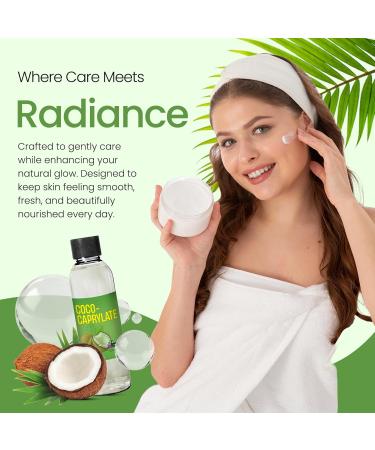 Coco Caprylate Oil for Cosmetics (4 Oz / 118 mL) Coco-Caprylate Plant-Based Emollient for Cosmetics Serums and Conditioners Natural Silicone Alternative for Skin and Hair Care Formulations - Buy Online on GoSupps.com