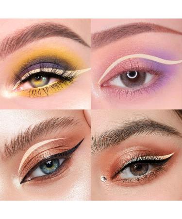 Music Flower Coloured Waterproof Liquid Eyeliner Pencil - Smudge-Proof & Long-Lasting | Multiple Shades Available | Easy Control Flexible Pencil - Buy Online on GoSupps.com