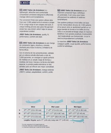 Jobst Women's 20-30 mmHg Arm Sleeve 1013 Medium Beige - Compression Arm Sleeve - Buy Online on GoSupps.com