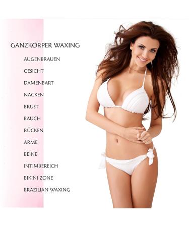 800g Dermawax Cherry Kiss Waxing Pearls for Hair Removal | Brazilian Bikini Zone Armpits & Back | Non-Fleece Strips | All Skin Types - Buy Online on GoSupps.com