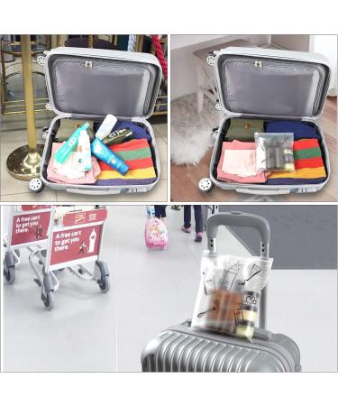 Amathings Travel Bottles Set - 100ml Refillable Containers for Liquids - Perfect for Hand Luggage - Durable Travel Cosmetics Bottles - Buy Online on GoSupps.com