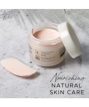 Buy 04 Pink Whipped Facial Mask - Natural Skincare for All Skin Types - Brightens Hydrates Anti-Aging with Turmeric Kakadu Plum & Peony Extracts - 1.7oz - Buy Online on GoSupps.com