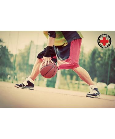 Dr. Arthritis Copper-Infused Wrist Sleeve for Support & Compression - Medium Size - Relief for Wrist Injuries, Sprains, and More - Buy Online on GoSupps.com