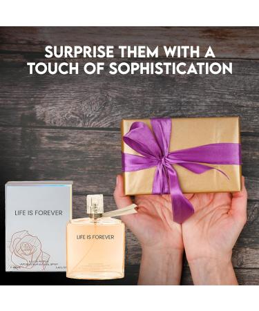 Life is Forever Women Perfume Bold & Sophisticated Scent Eau De Parfum With Citrus Spice And Woody Notes Long Lasting Natural Spray Fragrance 3.4 Fl Oz Life is Forever 3.4 Fl Oz (Pack of 2) - Buy Online on GoSupps.com