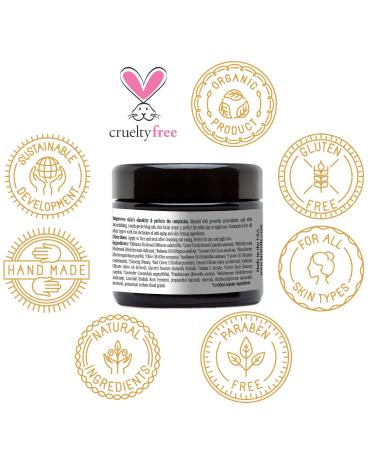 Organic Nourishing Facial Cream 0.5 oz | Hydrate & Revitalize Your Skin - International Shipping Available - Buy Online on GoSupps.com
