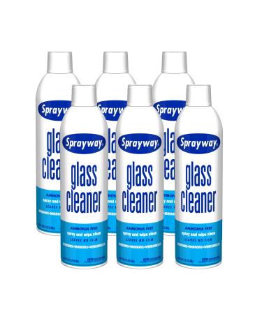 Sprayway SW050-06 Glass Cleaner,19 Oz (Pack of 6) Fresh 19 Ounce (Pack of 6)