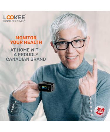 LOOKEE A310 Premium Pulse Oximeter - Black - Buy Online on GoSupps.com