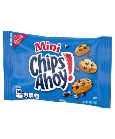 CHIPS AHOY! Mini Original Chocolate Chip Cookies 48 Snack Packs - 4 Boxes, 1 Ounce Each - Buy Online on GoSupps.com